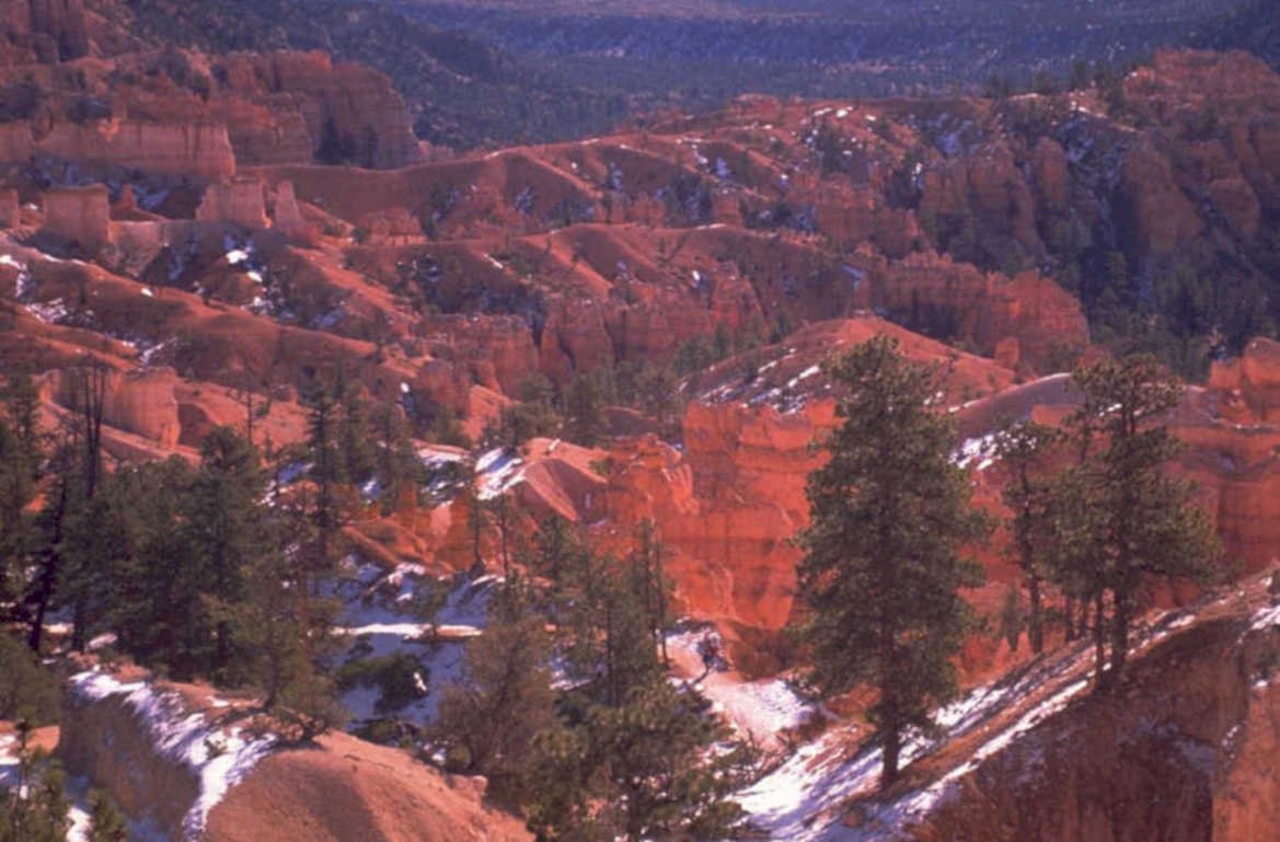 bryce canyon hoodoos 2 1980s 1990s A4 Photo Print 42