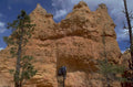bryce hoodoos arch 1980s 1990s A4 Photo Print