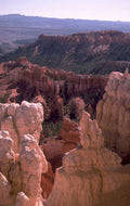 bryce hoodoos cliffs 1980s 1990s A4 Photo Print