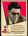 brylcreem 1950s Advert A4 Photo Print