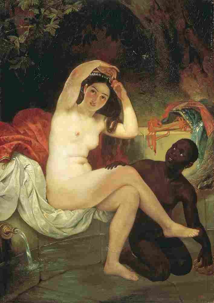 bryullov bathsheba Art A4 Photo Print