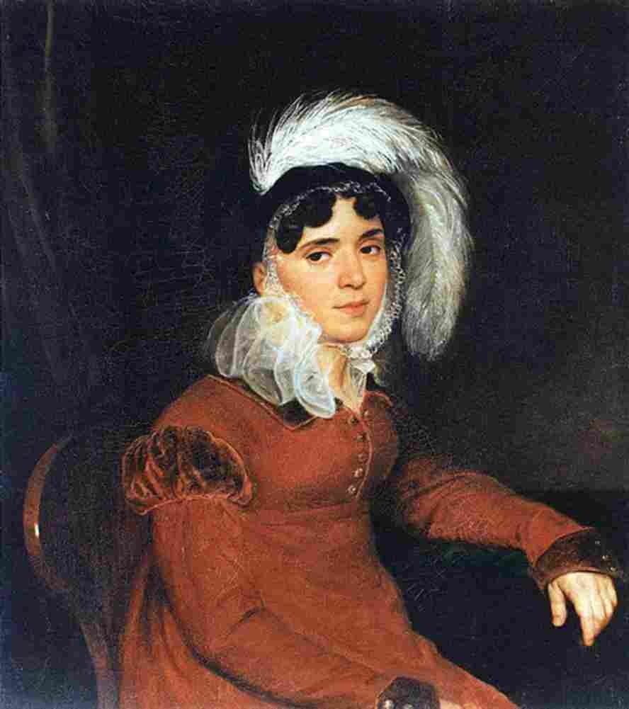 bryullov m a kikina Art A4 Photo Print