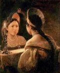 bryullov svetlana guessing on her future Art A4 Photo Print