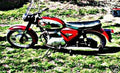 bsa a65 (2) motorbike A4 Photo Print