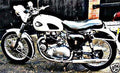 bsa a7 motorbike A4 Photo Print