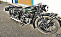 bsa b341 motorbike A4 Photo Print