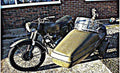 bsa b40 (2) motorbike A4 Photo Print