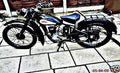 bsa bantam d1 motorbike A4 Photo Print