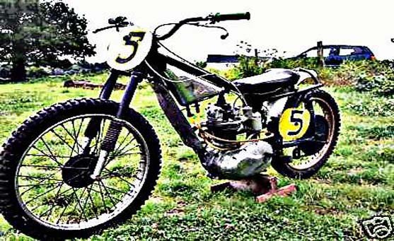 bsa c15s motorbike A4 Photo Print