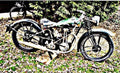 bsa x34 motorbike A4 Photo Print