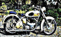 bsaa10 motorbike A4 Photo Print