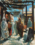 buch Alley in Fes Art A4 Photo Print