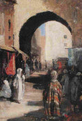 buch Gate in Fes Art A4 Photo Print