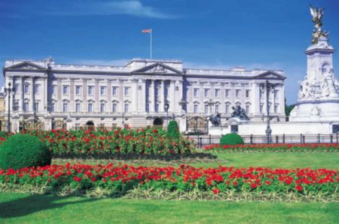 buckingham palace uk UK GB British A4 Photo Print