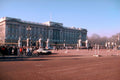 buckingham palace winter1980s 1990s A4 Photo Print