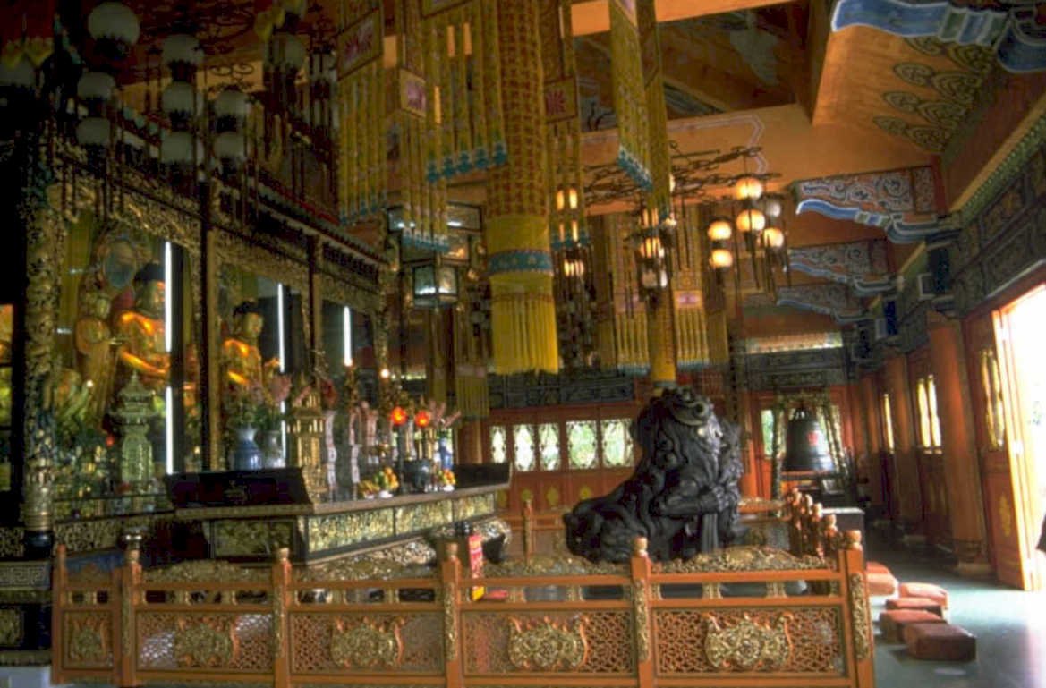 buddha altar temple 1980s 1990s A4 Photo Print