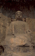 buddha cave statue 1980s 1990s A4 Photo Print