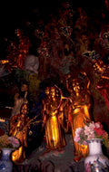 buddhist statues temple 2 1980s 1990s A4 Photo Print