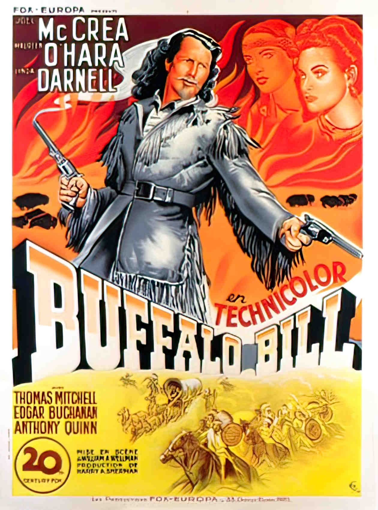 buffalo bill Advert A4 Photo Print