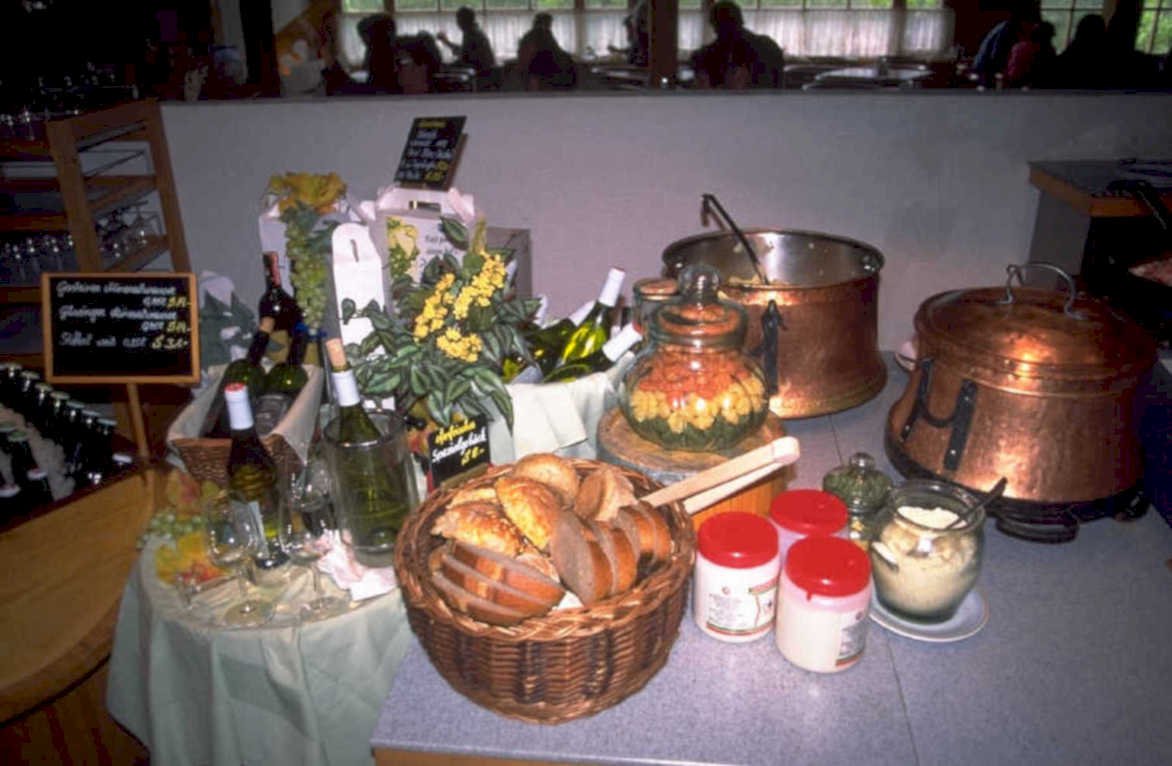 buffet table german 1980s 1990s A4 Photo Print