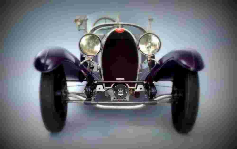 bugatti type 38a front A4 Photo Print