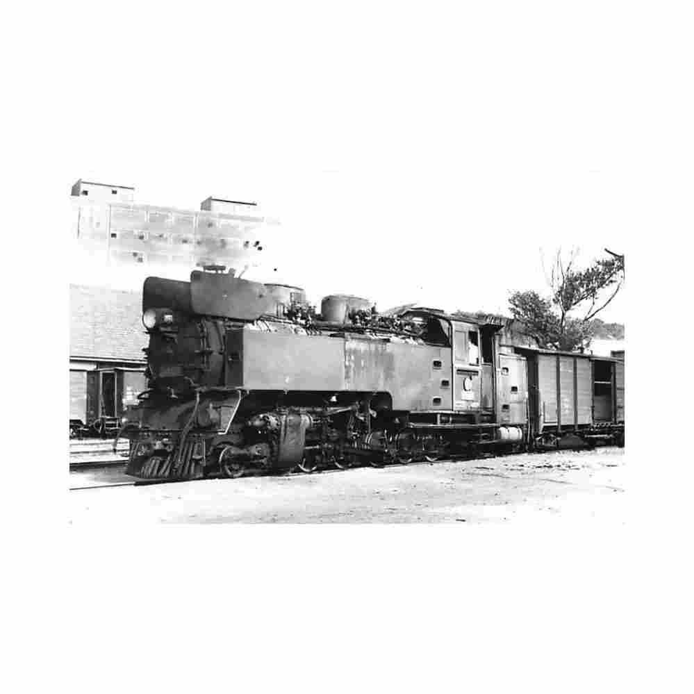 bulgaria byala slatina steam locomotive Vintage A4 Photo Print