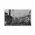 bulgaria sofia maria louisa boulevard and vitosha mountain Vintage A4 Photo Print