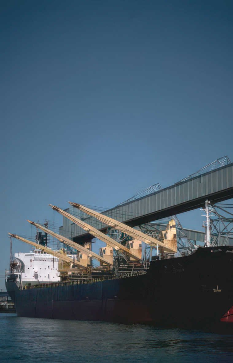 bulk carrier ships Vintage A4 Photo Print
