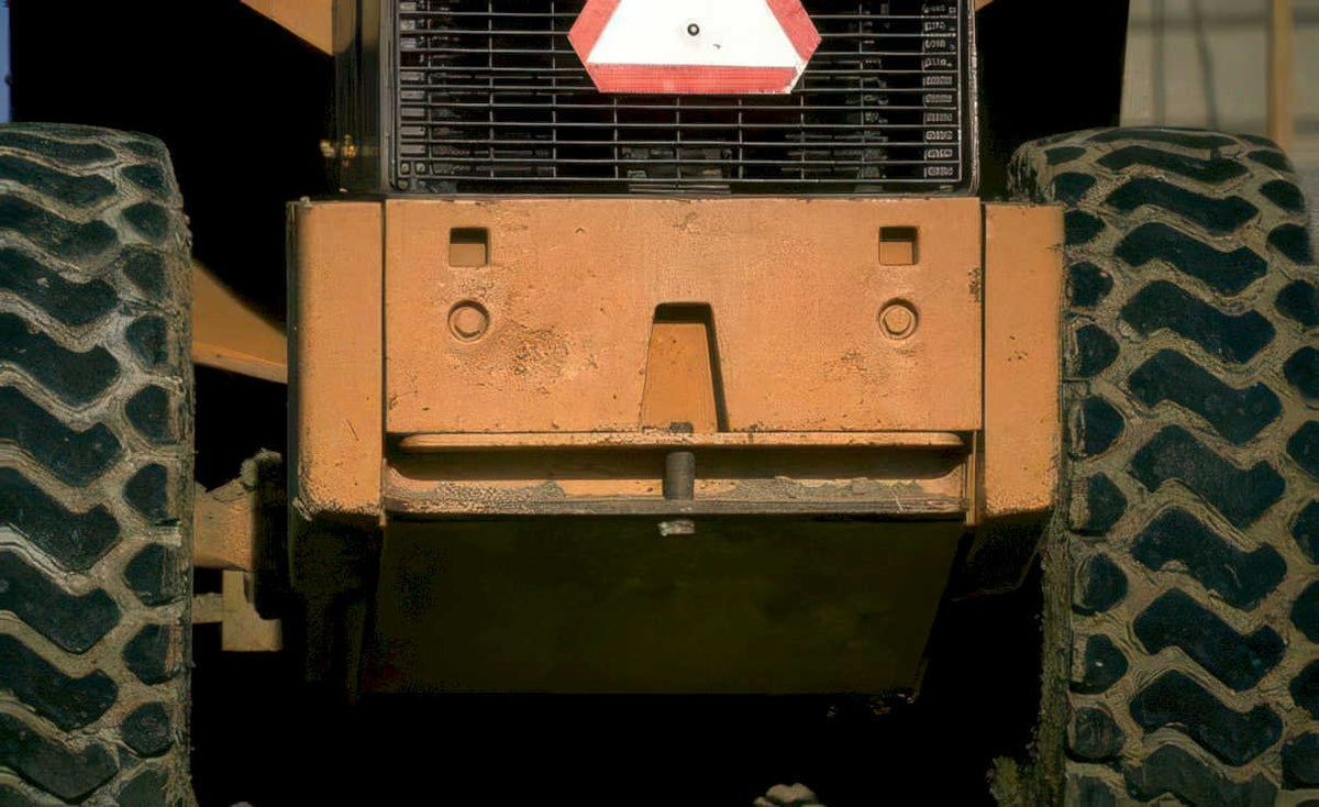 bulldozer night equipment Vintage A4 Photo Print
