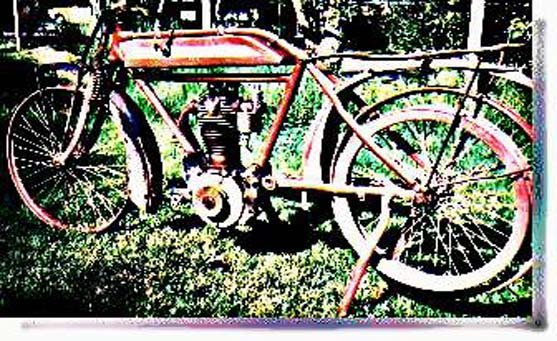 bullock motorbike A4 Photo Print