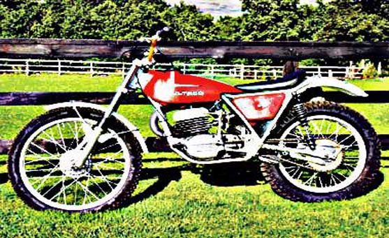 bultaco sherpa trials motorbike A4 Photo Print