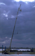 bungee jumping crane 1980s 1990s A4 Photo Print