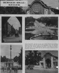 burger brau keller Vintage world war A4 Photo Print