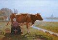 burke A Misty Morning Holland Art A4 Photo Print