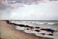 burke Breaking Waves Art A4 Photo Print
