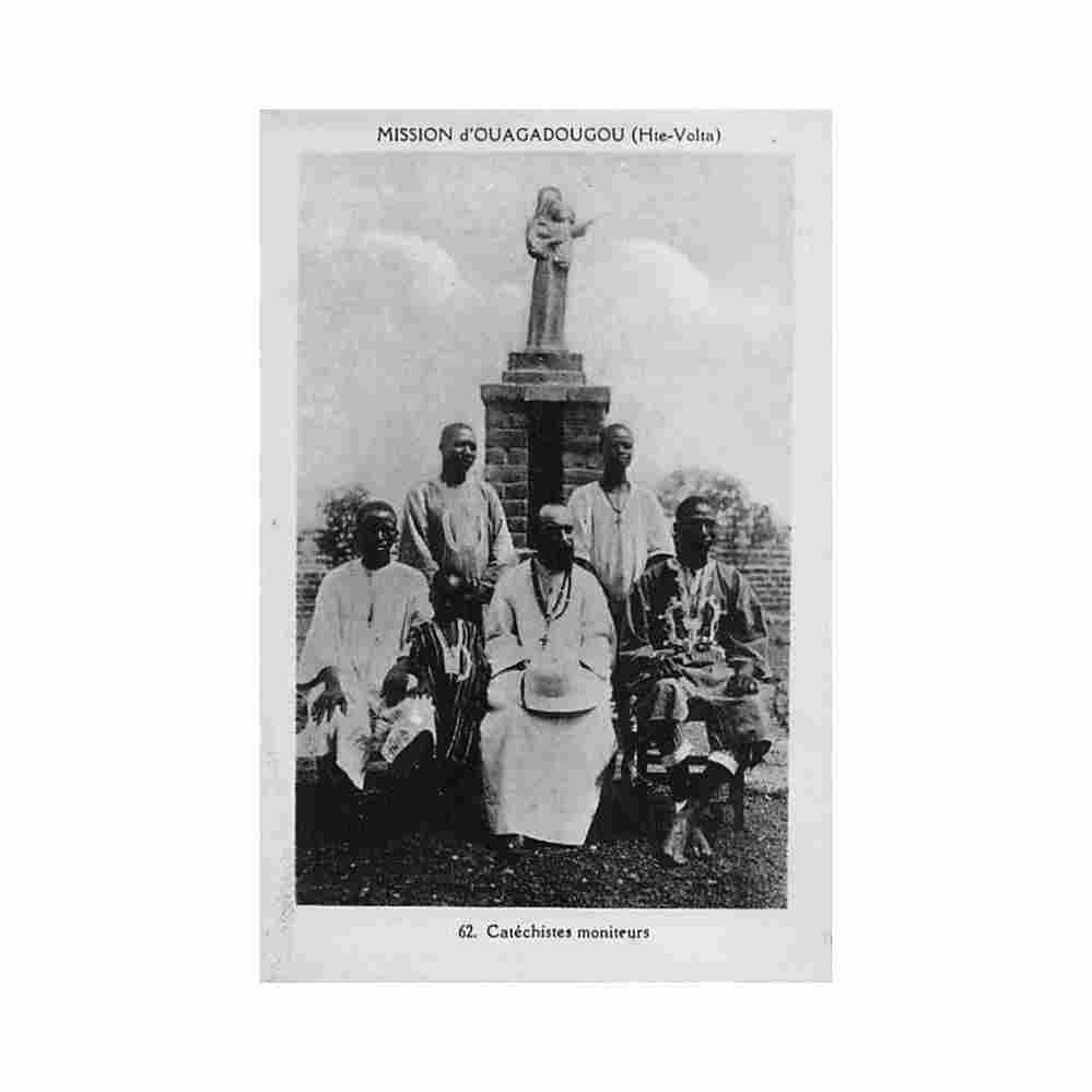 burkina faso catechistes moniteurs ed mission d ouagadougou 62 Vintage A4 Photo Print