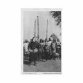 burkina faso danseurs masques ed chargeurs reunis Vintage A4 Photo Print