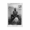 burkina faso fabricant de chapeaux ed mission d ouagadougou 55 Vintage A4 Photo Print