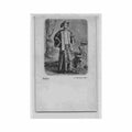 burma a burmese man Vintage A4 Photo Print