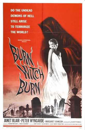 burn witch burn  01 film star poster A4 Photo Print