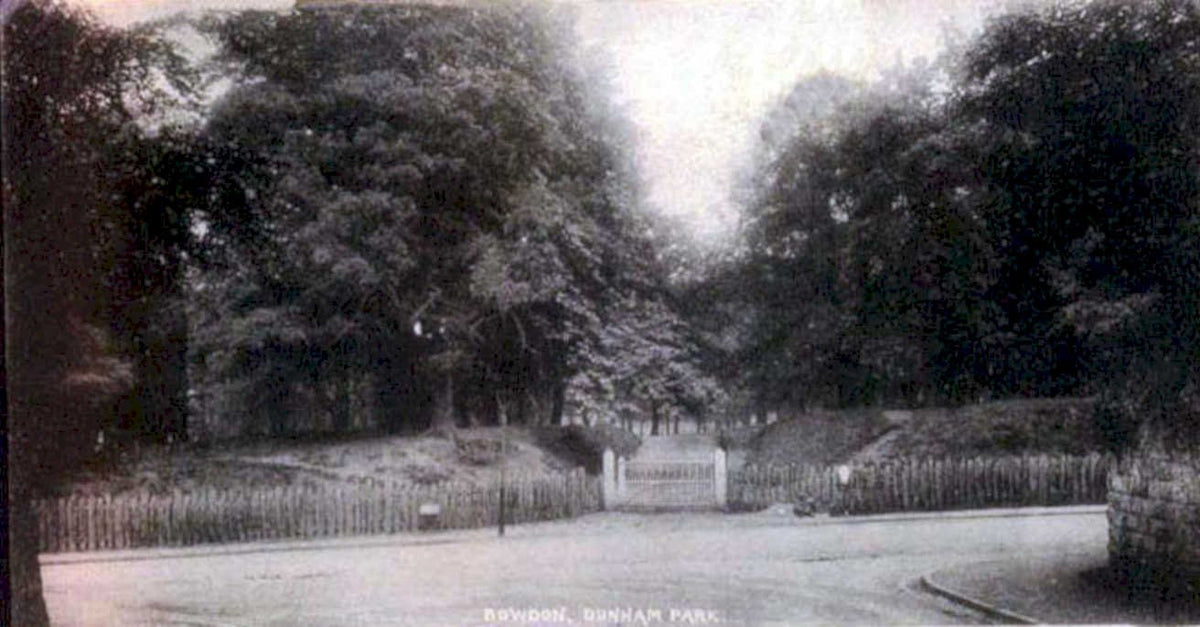 burnham park entranceVintage 1880s 1900s A4 Photo Print