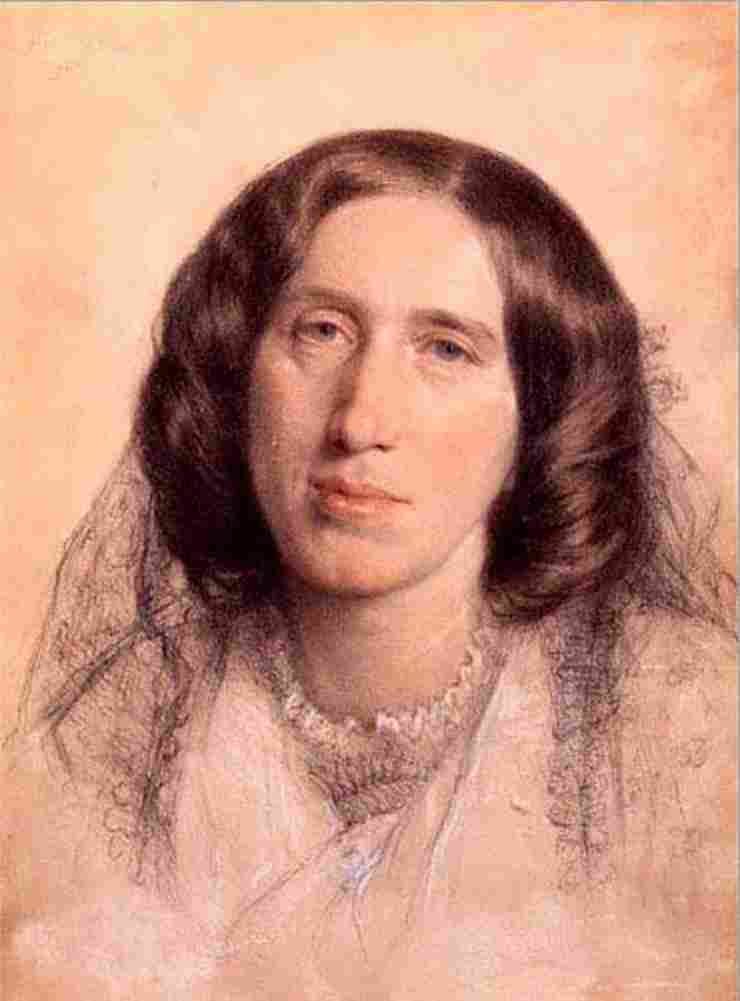 burt George Eliot Art A4 Photo Print
