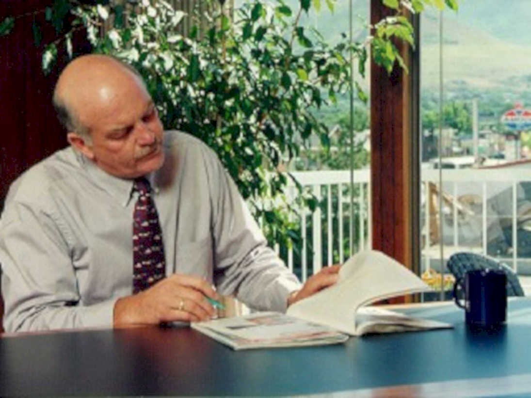 business meeting desk1980s 1990s A4 Photo Print