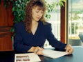 business meeting documents 21980s 1990s A4 Photo Print