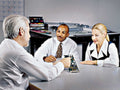 business meeting printer1980s 1990s A4 Photo Print