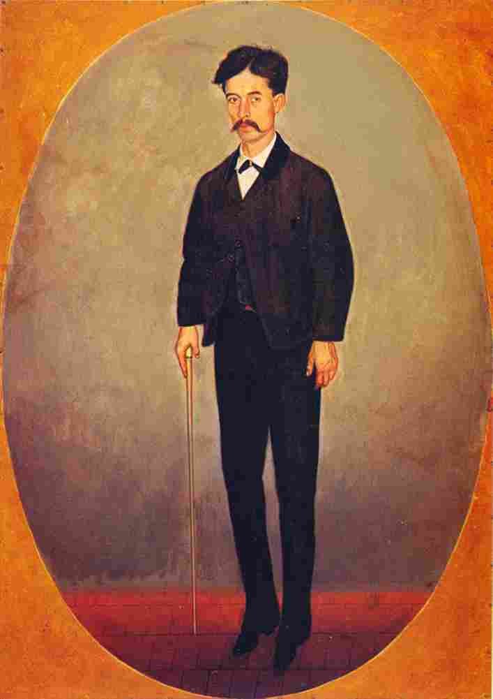 bustos don manuel desiderio rojas Art A4 Photo Print
