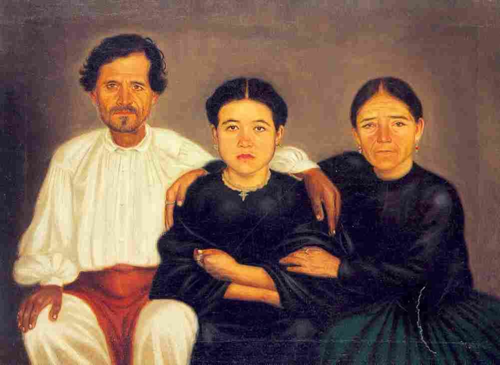 bustos family portrait Art A4 Photo Print