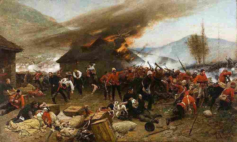 but The Defence of Rorkes Drift Art A4 Photo Print