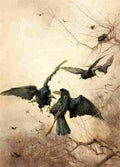 but mil War in Mid Air Art A4 Photo Print