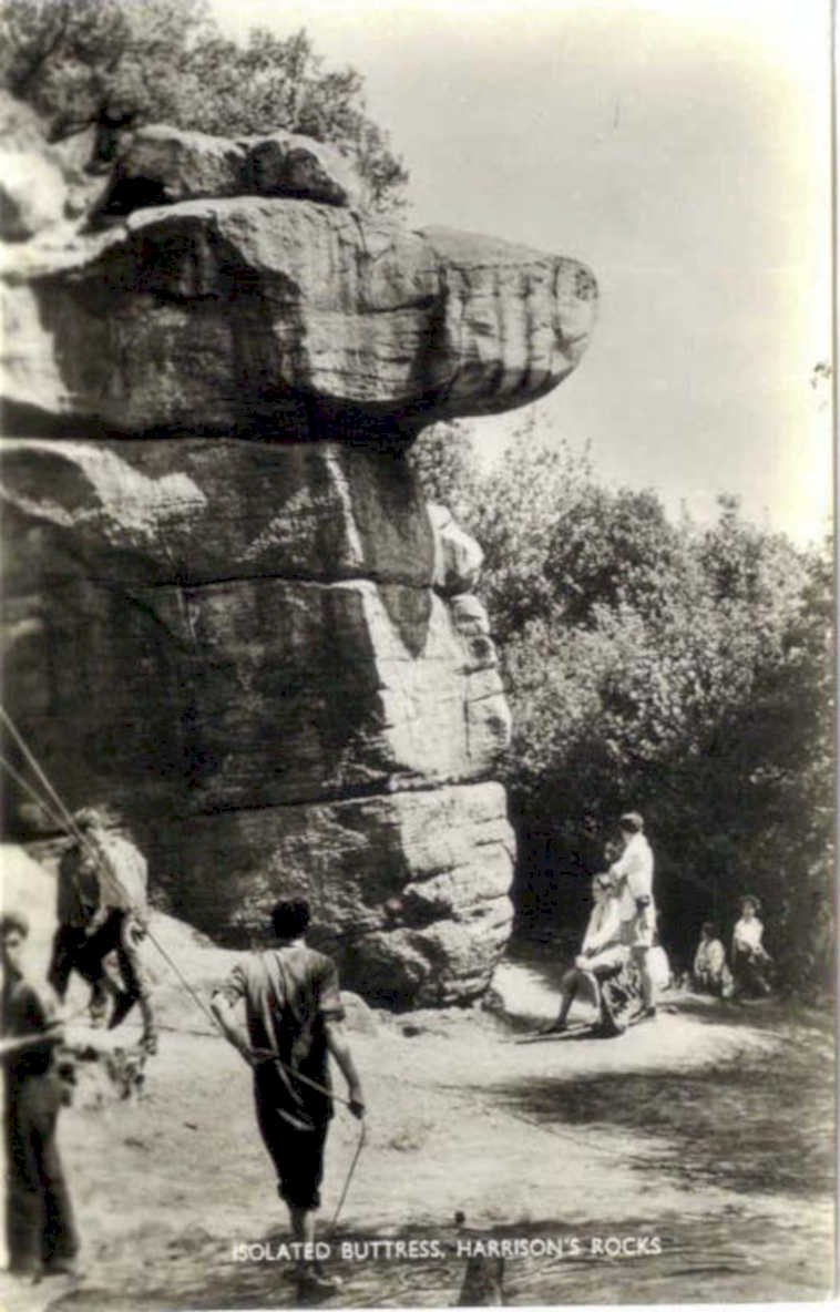 buttress harrison rocksVintage 1880s 1900s A4 Photo Print